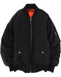 Dolce & Gabbana - Oversized Bomber Jacket Polyamide - Lyst