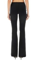 Versace Jeans Couture - Cut Out Pants Fabric 1: Viscose Trousers - Lyst