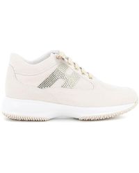 Hogan Sneakers Interactive Rosa Con H Strass Hxw00n02011qxym035 in Pink |  Lyst