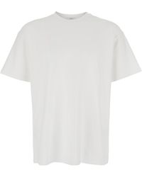 Givenchy - Crewneck T-Shirt With Logo Lettering On The Rear - Lyst