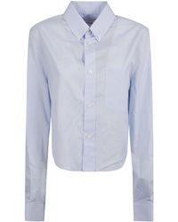 Marni - Long-Sleeved Crop Shirt - Lyst