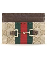 Gucci - Beige Polyester Wallet - Lyst