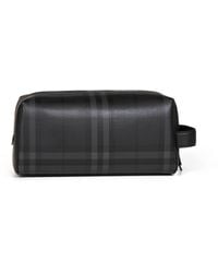 Burberry - Travel Case City Check Polyurethane Wallets & Cardholders - Lyst