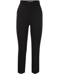 Max Mara - Nepeta Ankle Length Trousers In Wool Crepe - Lyst