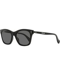 KENZO - Classic Rectangular Sunglasses Kz40161I 01A 53Mm Plastic (Acetate) - Lyst