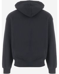 Maison Kitsuné - Cotton Logo Sweatshirt Organic Sweater - Lyst