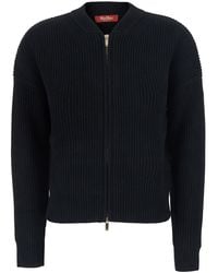 Max Mara - Sweater With High Collar Wool Tops - Lyst