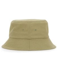 Burberry - Baseball Cap With Ekd Cotton Hat - Lyst