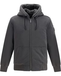 Moose Knuckles - Bunny Hooded Sweatshirt Polyester; Cotton Jacket - Lyst