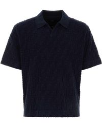 Fendi - FF Design Cotton Polo Shirt - Lyst