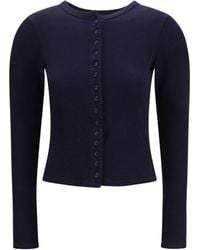 Citizens of Humanity - Kari Long Cardigan Cotton; Lyocell; Spandex - Lyst