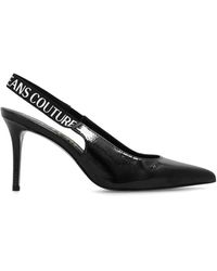 Versace - Pumps With Logo - Lyst