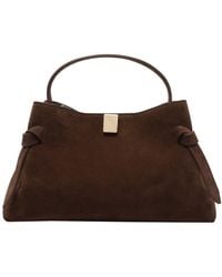 Yuzefi - Suede Gyoza Handbag - Lyst