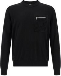 Fendi - Ff Pocket Sweater Sweaters And Cardigans - Lyst