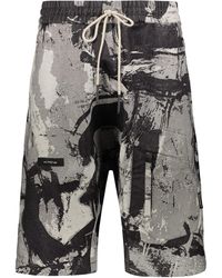 ISO.POETISM - Cotton Bermuda Shorts - Lyst