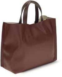 Marni - Tote Bag Museo Calf Leather Shoulder - Lyst