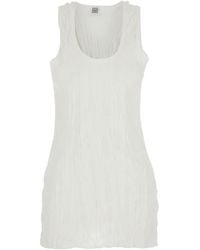 TOTEME - Tank Top 'Crinkled Knit' - Lyst