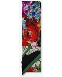 Dolce & Gabbana - Silk Scarve - Lyst