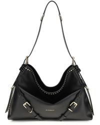 Givenchy - Large Voyou Shoulder Bag Shiny Leather Calf Bos Taurus - Lyst