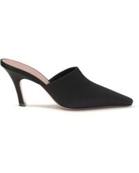 AMINA MUADDI - Jamie Mules Sandals Silk - Lyst