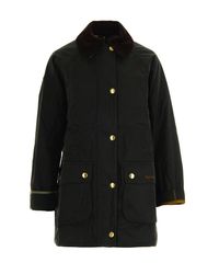 Barbour - Waxed Cotton Long Coat - Lyst