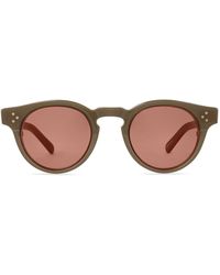 Mr. Leight - Kennedy S Citrine-Chocolate/Orchid Sunglasses - Lyst