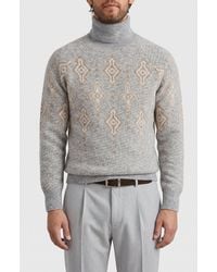 Brunello Cucinelli - Light Wool Turtleneck Sweater - Lyst