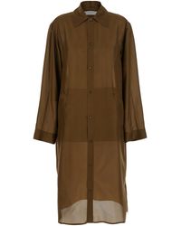 Philosophy Di Lorenzo Serafini - Cardigan With Wide Collar And Long Sleeves - Lyst