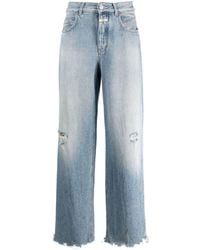 Closed Gillan Wide-leg Jeans in Blue | Lyst