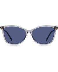 Jimmy Choo - Sunglasses Square Full Rim, Transparent Frame And Lens Ba-G-S0Kb7Ku - Lyst