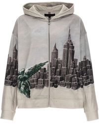 Who Decides War - Angel Over The City Hoodie - Lyst