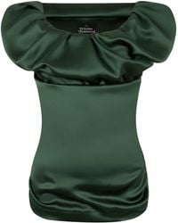 Vivienne Westwood - Sleeveless Top Polyester Vests & Tank Tops - Lyst