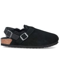 Birkenstock - "Tokio" Fur Mules - Lyst