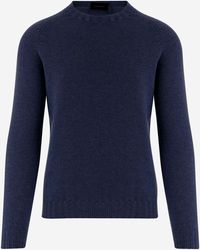 Tagliatore - Cashmere Crew-Neck Sweater - Lyst