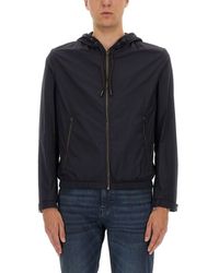 BOSS - L-Calfo1 Jacket With Hood And Zipper - Lyst