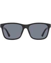Gucci - Rectangular Sunglasses Gg0746S 001 57Mm 746 Plastic (Acetate) - Lyst