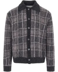 Our Legacy - Polo Shirt Evening Grand Check Alpaca T-Shirts And Polos - Lyst