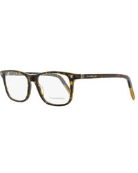 ZEGNA - Vicuna Rectangular Eyeglasses Ez5187 052 56Mm Plastic (Acetate) - Lyst