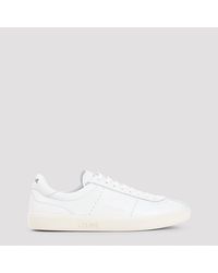 Celine - Low Lace-Up Sneakers With Triomphe - Lyst
