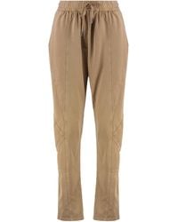 Isabel Marant - Trousers Regina Cotton Track Pants - Lyst