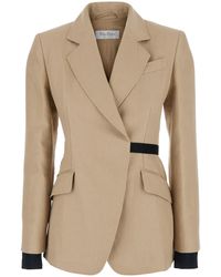 Max Mara - Linen Jacket Fionda Blazers - Lyst