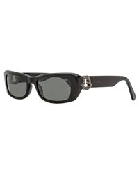 Moncler - Minuit Sunglasses Ml0245 01A 55Mm Plastic (Acetate) - Lyst