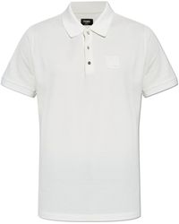 Fendi - Polo With Logo - Lyst