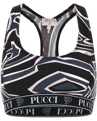 PUCCI - Polyamide Sport Bra Clothing - Lyst
