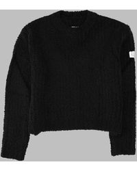 MM6 by Maison Margiela - Textured Bouclé-Effect Jumper Acrylic Sweater - Lyst