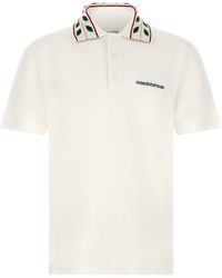 CASABLANCA - 'Laurel' Polo Shirt - Lyst