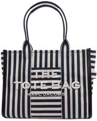 Marc Jacobs - The Large Tote 79.Cotton 11.Linen 9.Rayon Handbag - Lyst
