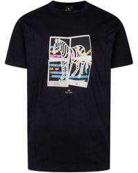 Paul Smith - Printed Crewneck T-shirt - Lyst