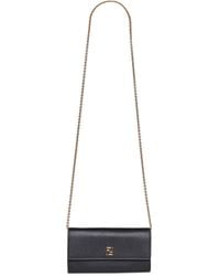 Fendi - Continental With Chain Ff Wallet On Chain - Lyst