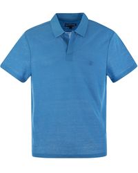 Vilebrequin - Short-Sleeved Linen Polo Shirt - Lyst